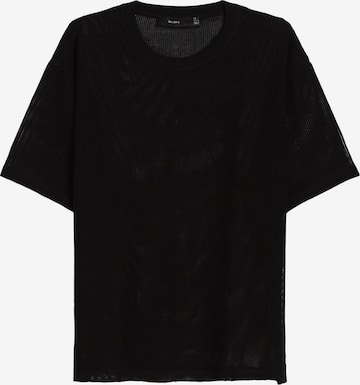 Bershka Shirt in Black: front