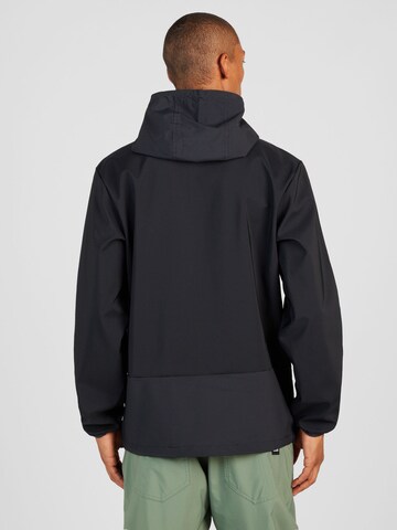QUIKSILVER Athletic Jacket 'Live For The Ride' in Black
