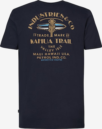 T-Shirt Petrol Industries en bleu