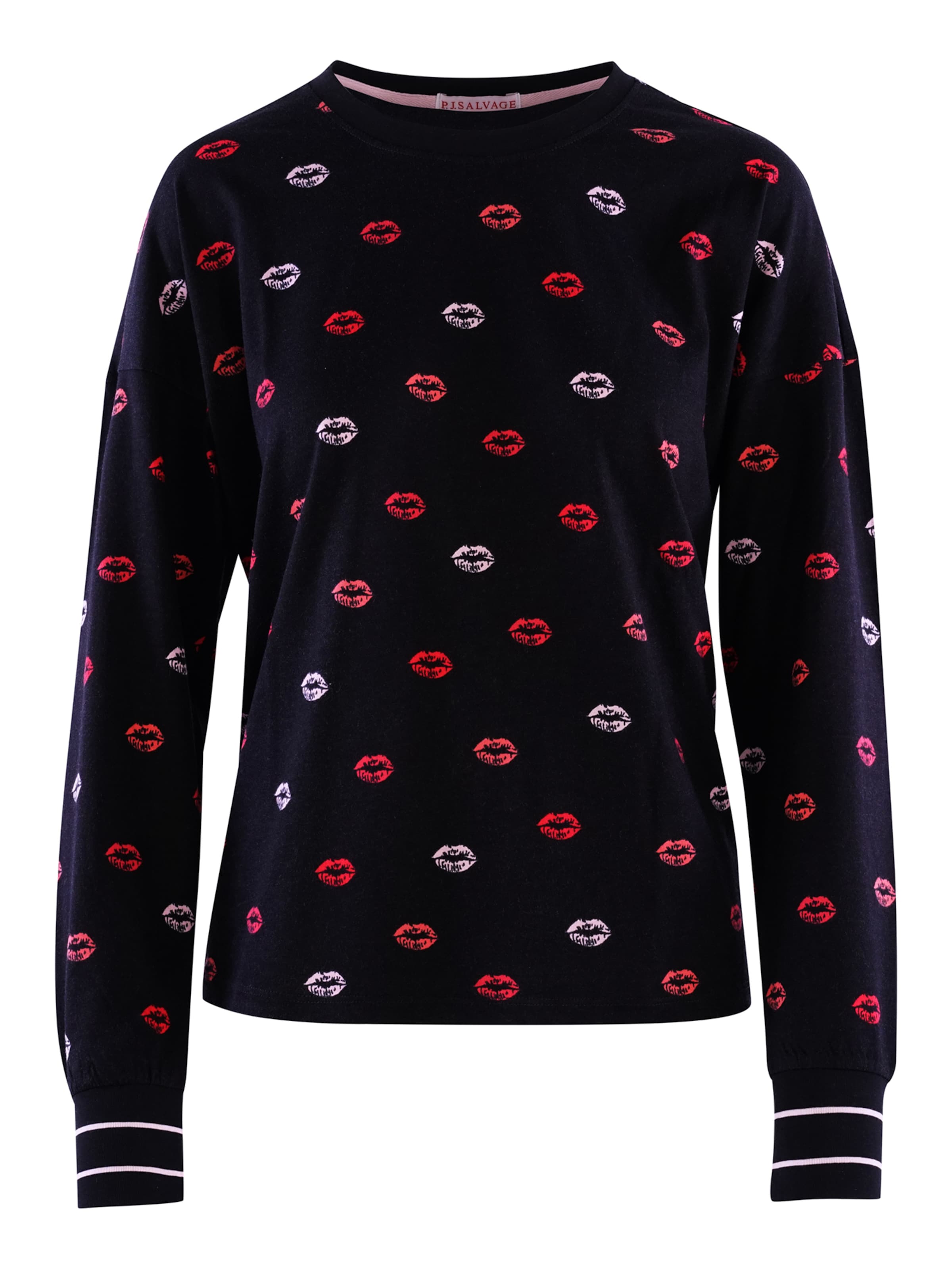 PJ Salvage - Camiseta para dormir 'Be Mine' en azul: frente