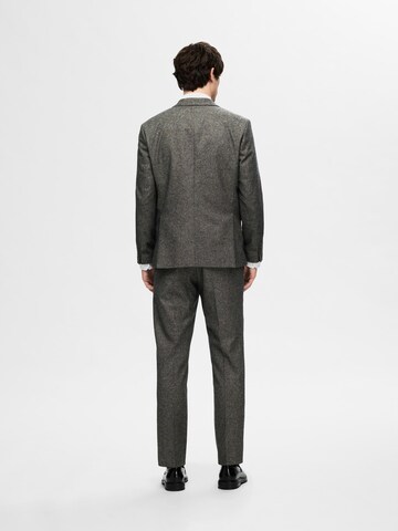 Coupe regular Veste de costume SELECTED HOMME en gris