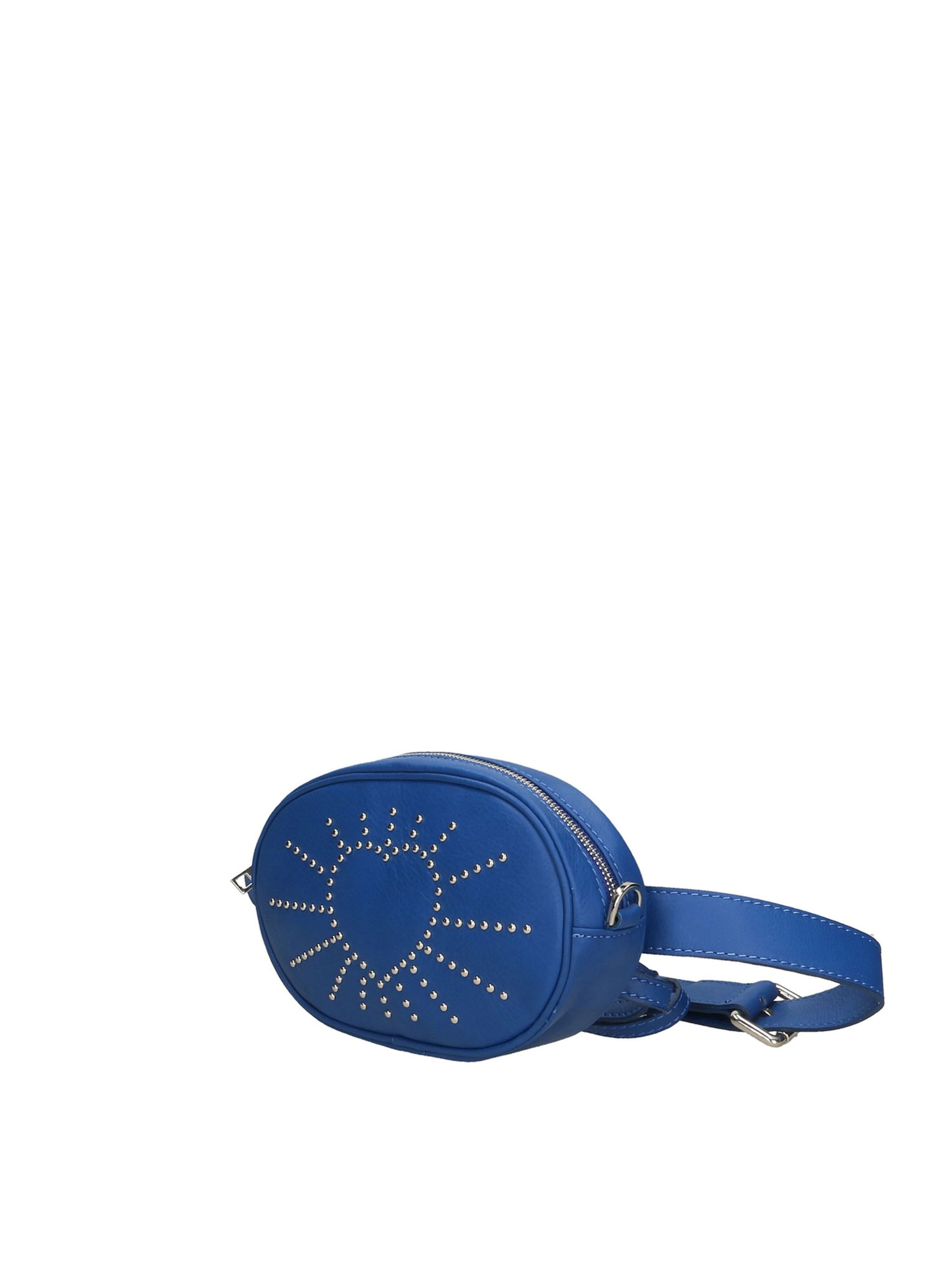 Marsupio 'Marsupio Donna Pelle Sauvage Borchie Elysa - Made in Italy' di Gave Lux in blu