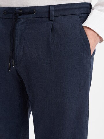 bugatti Slimfit Broek in Blauw