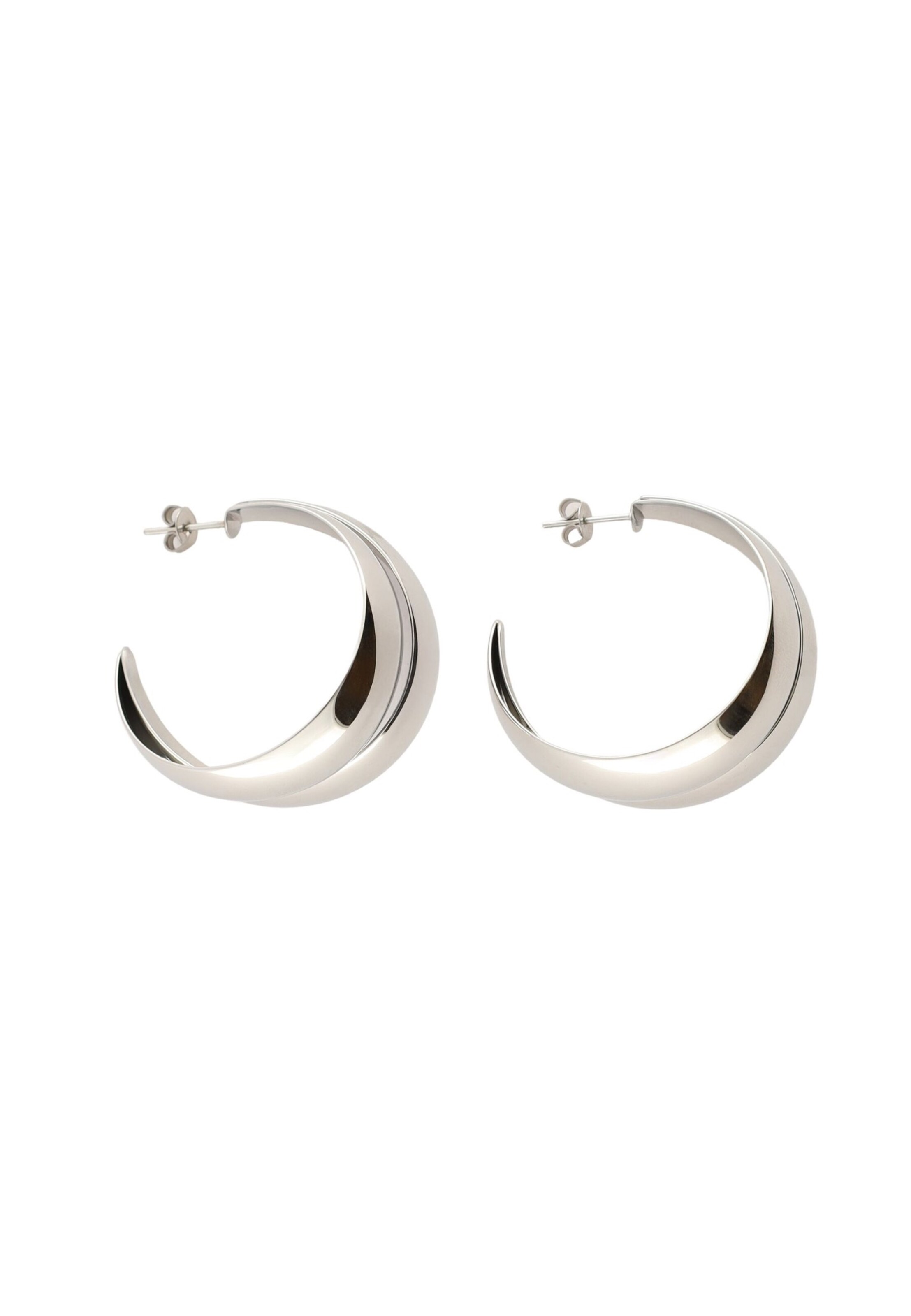 Boucles d'oreilles My Jewellery en gris : devant