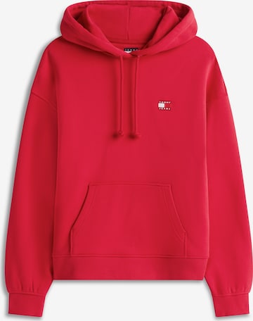 Felpa di Tommy Jeans in rosso: frontale