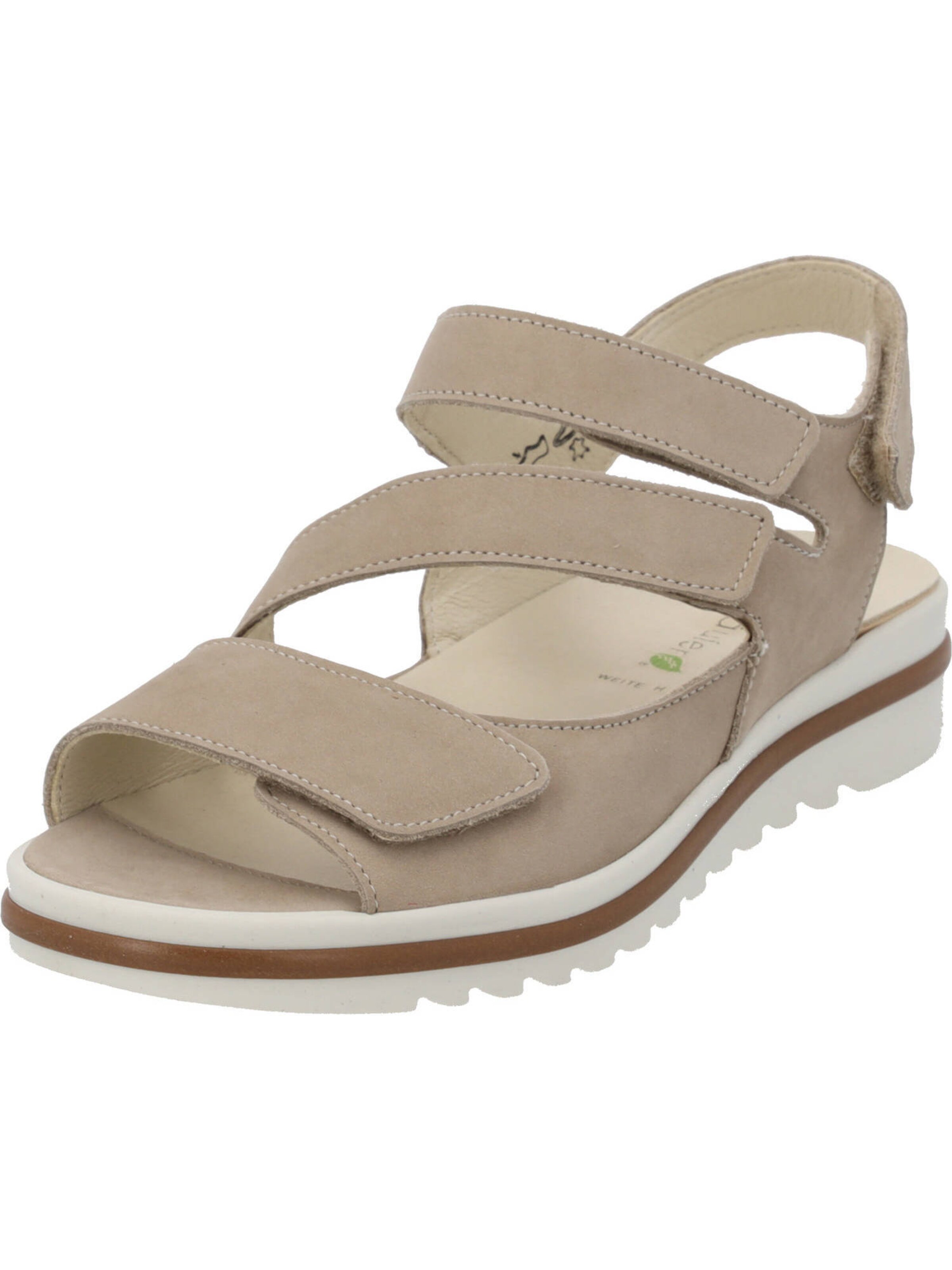 WALDLÄUFER Sandal 'Lia' in Beige: front