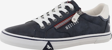 MUSTANG Matalavartiset tennarit värissä sininen: etupuoli