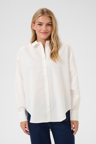 Kaffe Blouse 'Selma' in Wit: voorkant