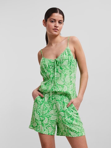 PIECES - Top 'Siva' en verde: frente