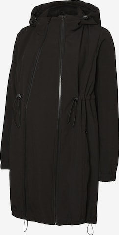 MAMALICIOUS Toiminnallinen takki 'Ella' värissä musta: edessä