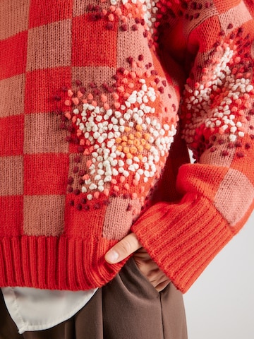 Essentiel Antwerp Pullover 'Inter' i rød