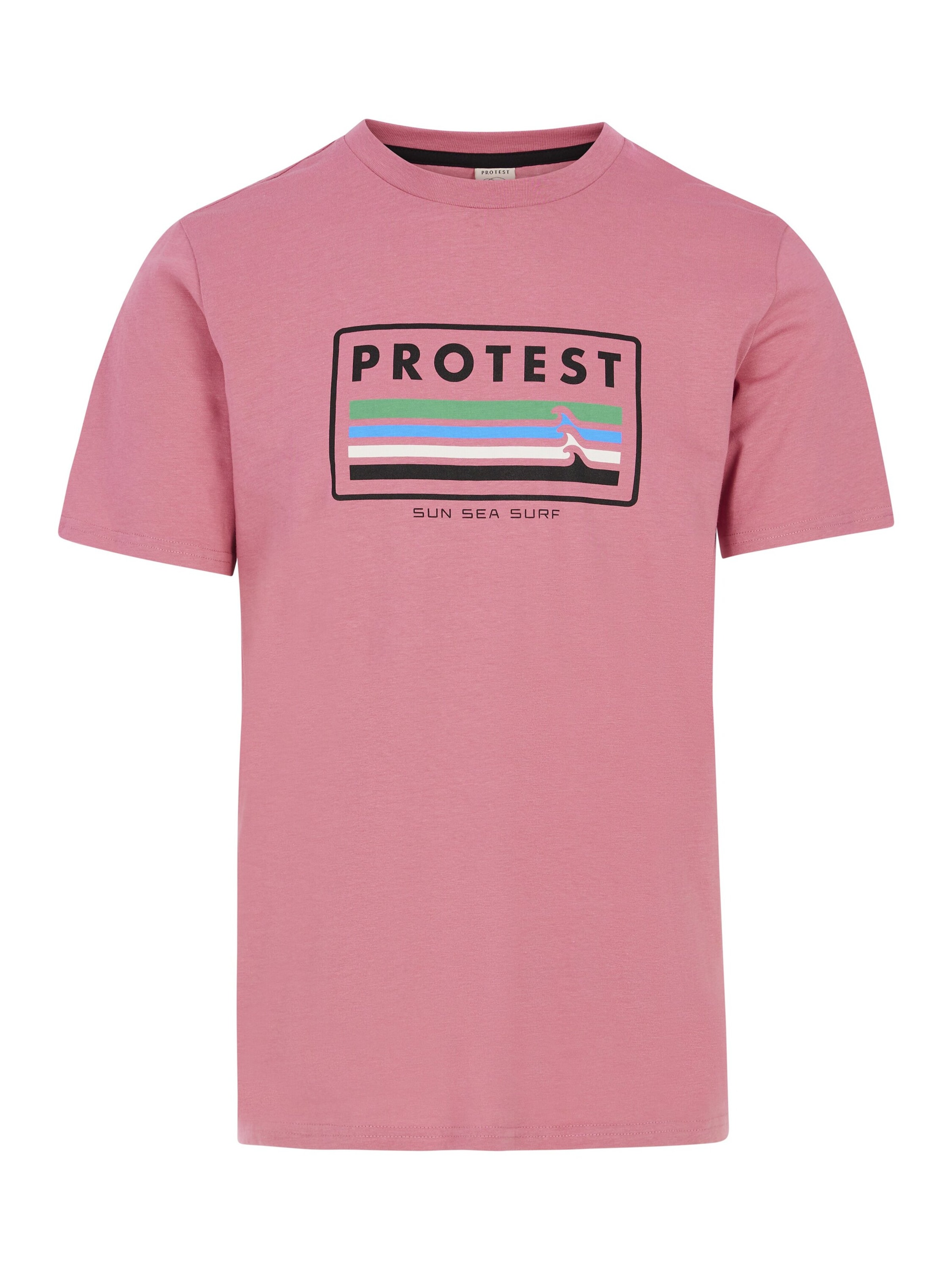 PROTEST Shirt 'PRTBarn' in Pink: front