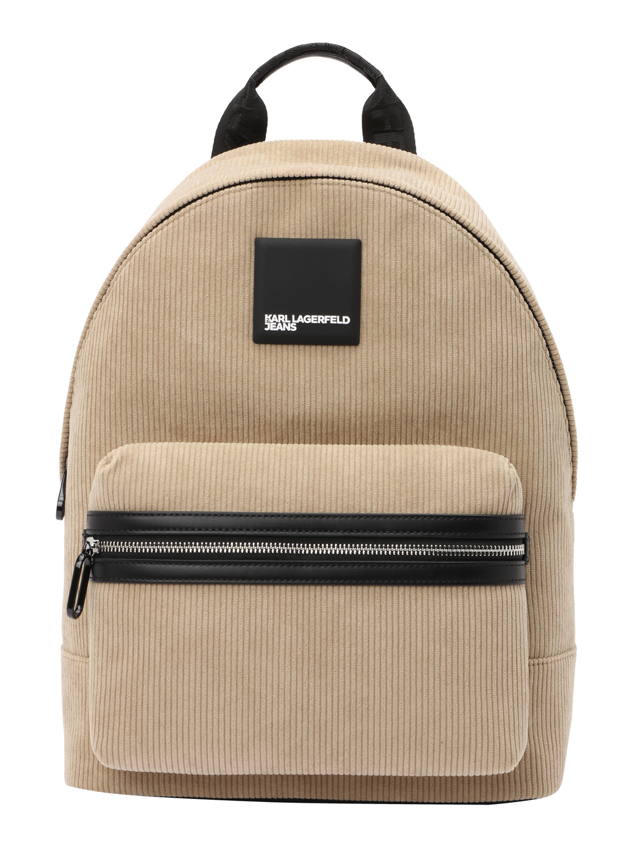 KARL LAGERFELD JEANS Ryggsäck i beige: framsida