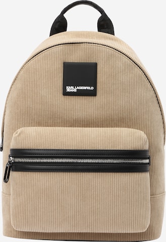 Rucsac de la KARL LAGERFELD JEANS pe bej: față