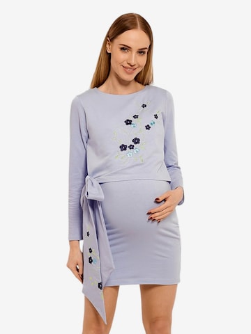 amorubi.com Dress in Blue: front