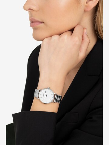 JOOP! Analog Watch in Silver: front