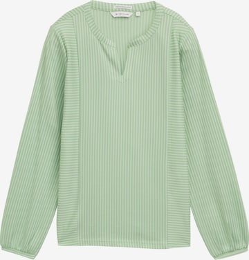TOM TAILOR Bluse in Grün: Vorderseite