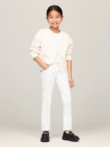 TOMMY HILFIGER Slimfit Jeansy 'Nora' w kolorze biały