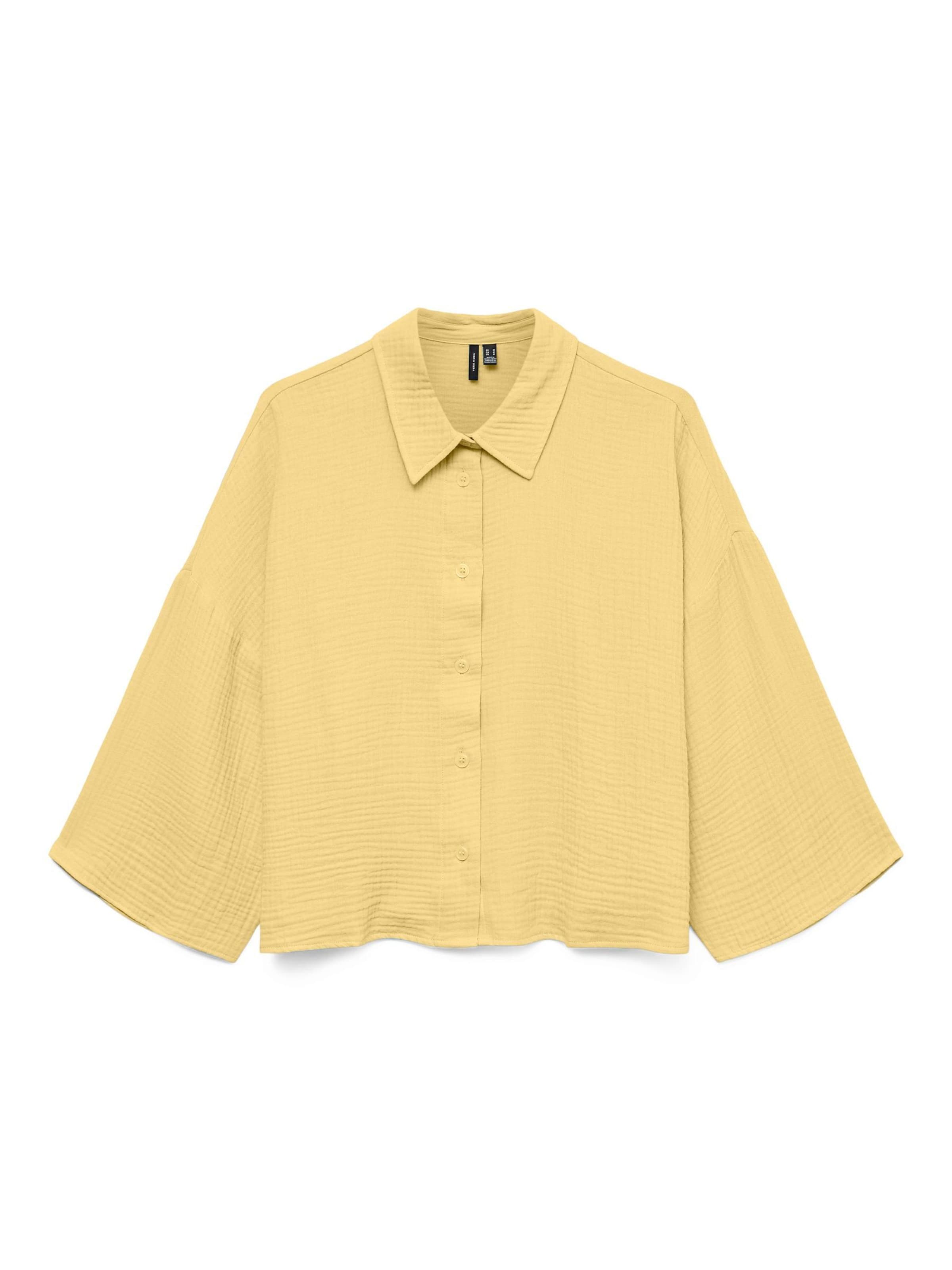 VERO MODA Blouse 'VMNatali' in Yellow: front