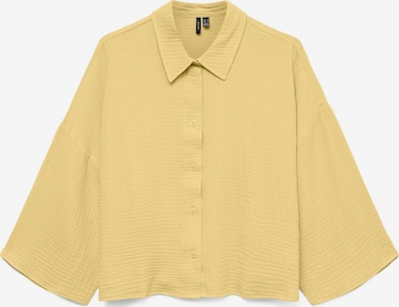 VERO MODA Blouse 'VMNatali' in Yellow: front