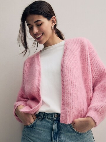 Next Knit cardigan in Pink: front
