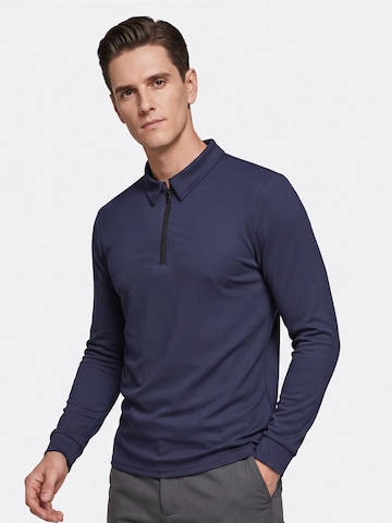 ALLTHEMEN Shirt 'Wechsel' in Blue