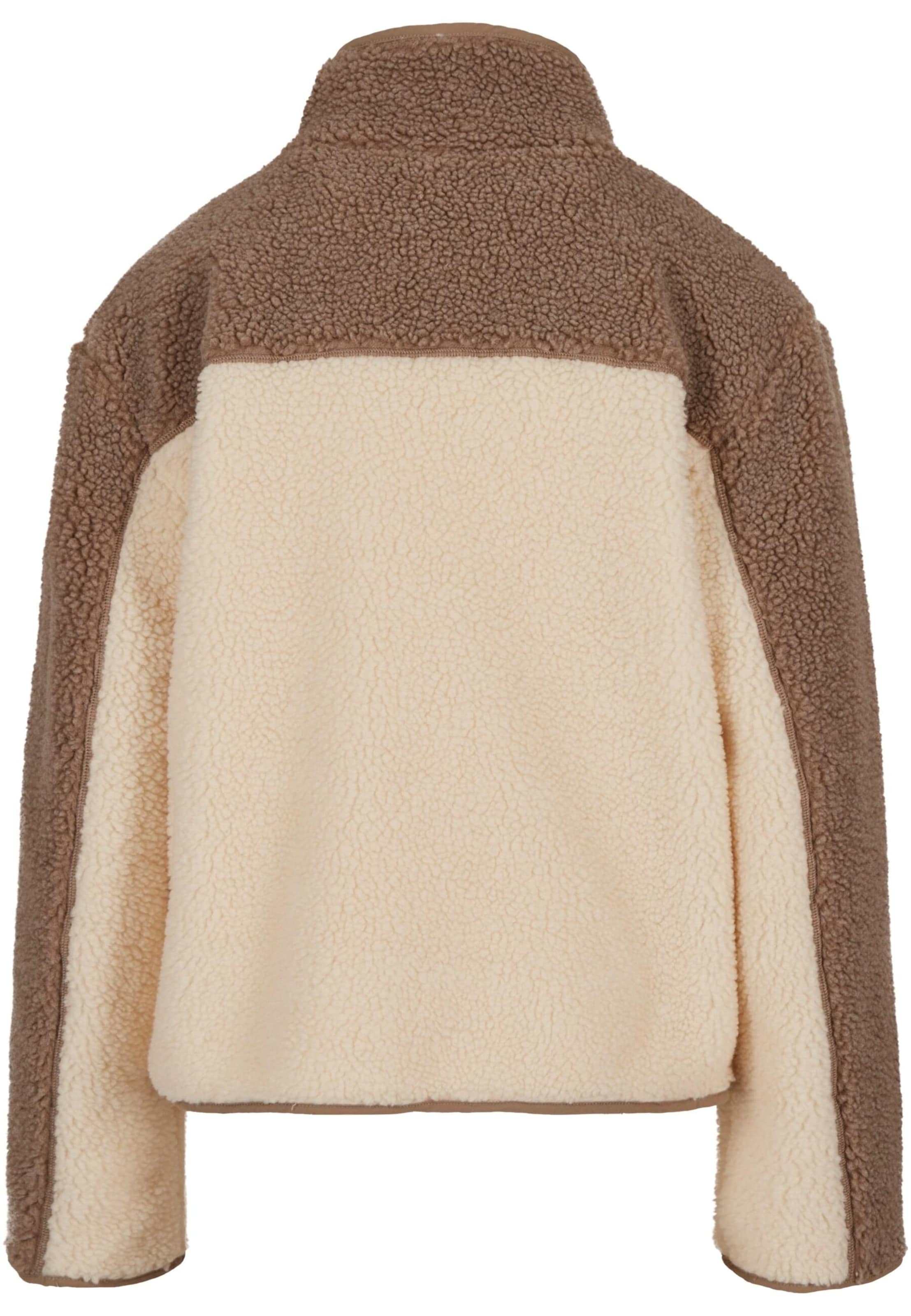 Karl Kani Fleece jacket in Beige