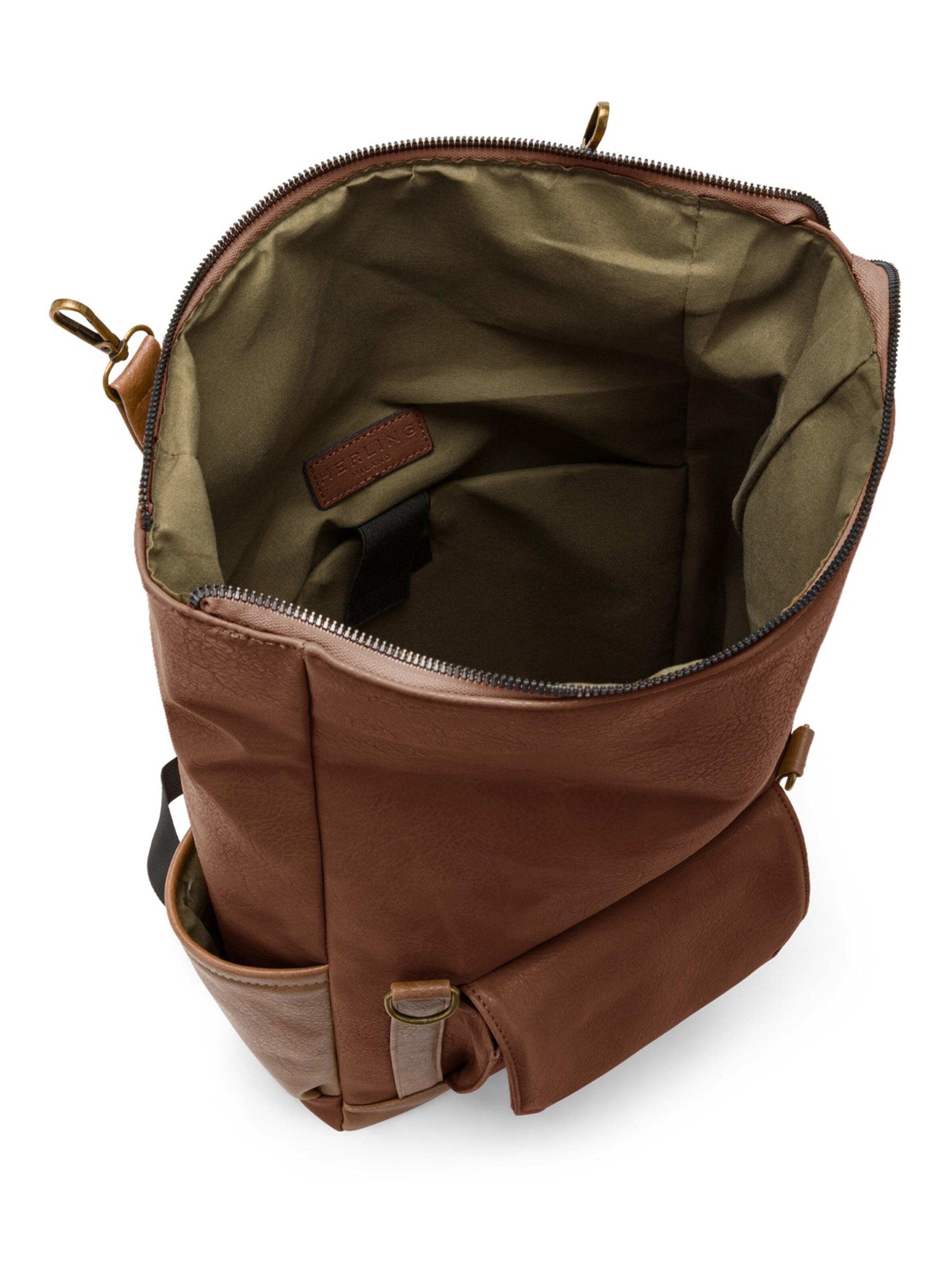 Herling Backpack 'Quinlan' in Brown