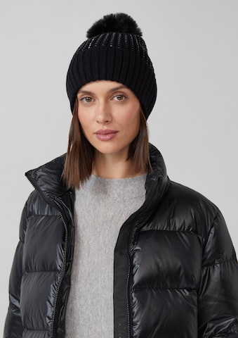 s.Oliver BLACK LABEL Mütze in Schwarz
