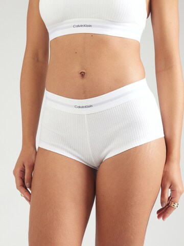Calvin Klein Underwear - Panti en blanco: frente