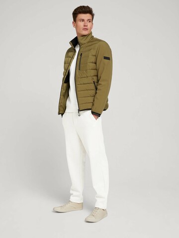 TOM TAILOR DENIM Between-Season Jacket in Green