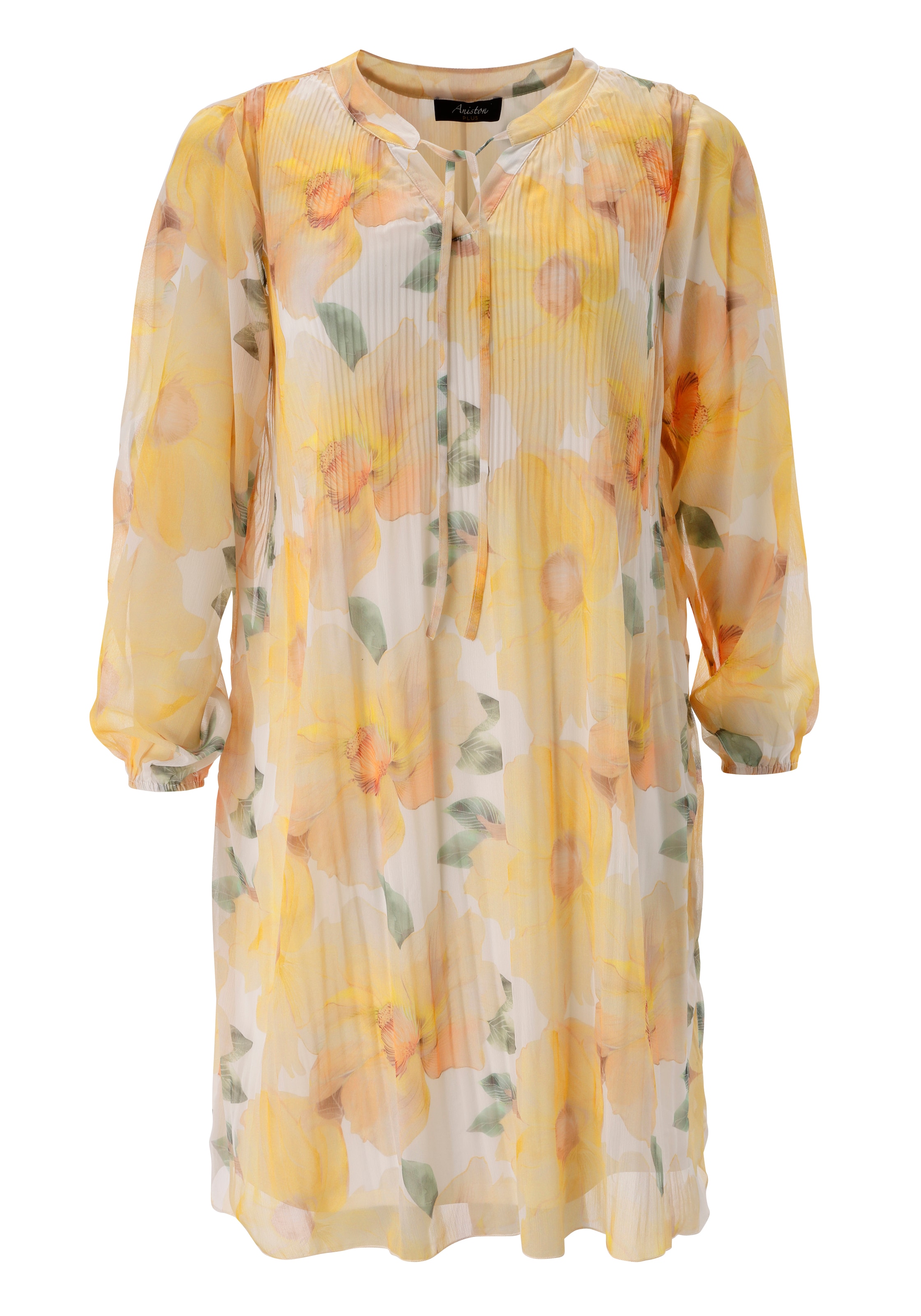 Aniston Kleid in Gelb: Vorderseite