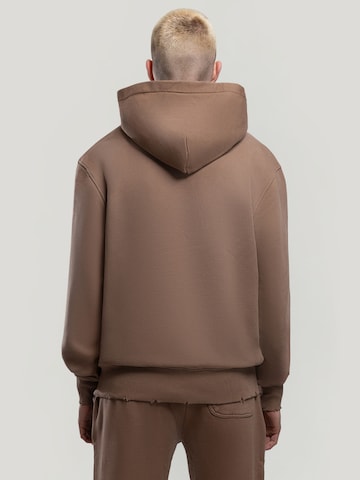MAD TIGERS - Sudadera 'Vintage' en marrón