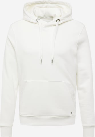 TOM TAILOR Sweatshirt in Wit: voorkant