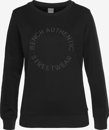 BENCH Sweatshirt in Black: front