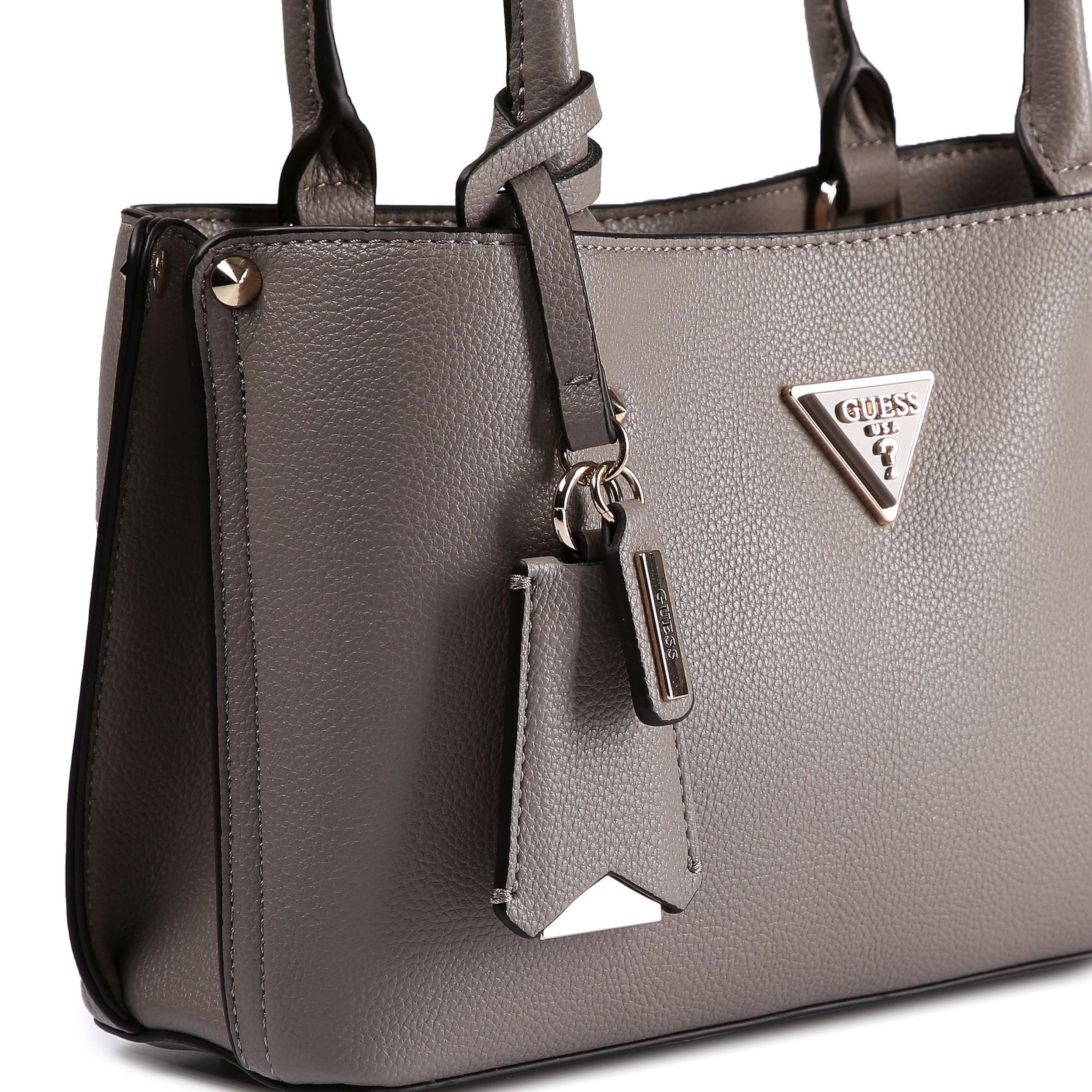 GUESS Schultertasche 'Meridian II' in Grau