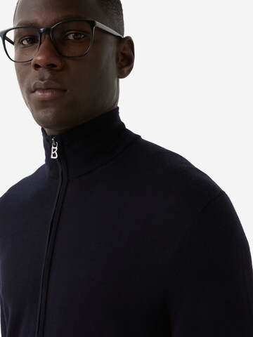 BOGNER Knit Cardigan 'Oscar' in Blue