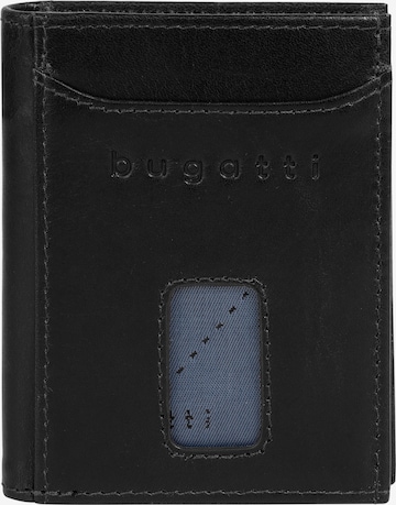 bugatti Portemonnaie 'SECURE SLIM' in Schwarz: Vorderseite