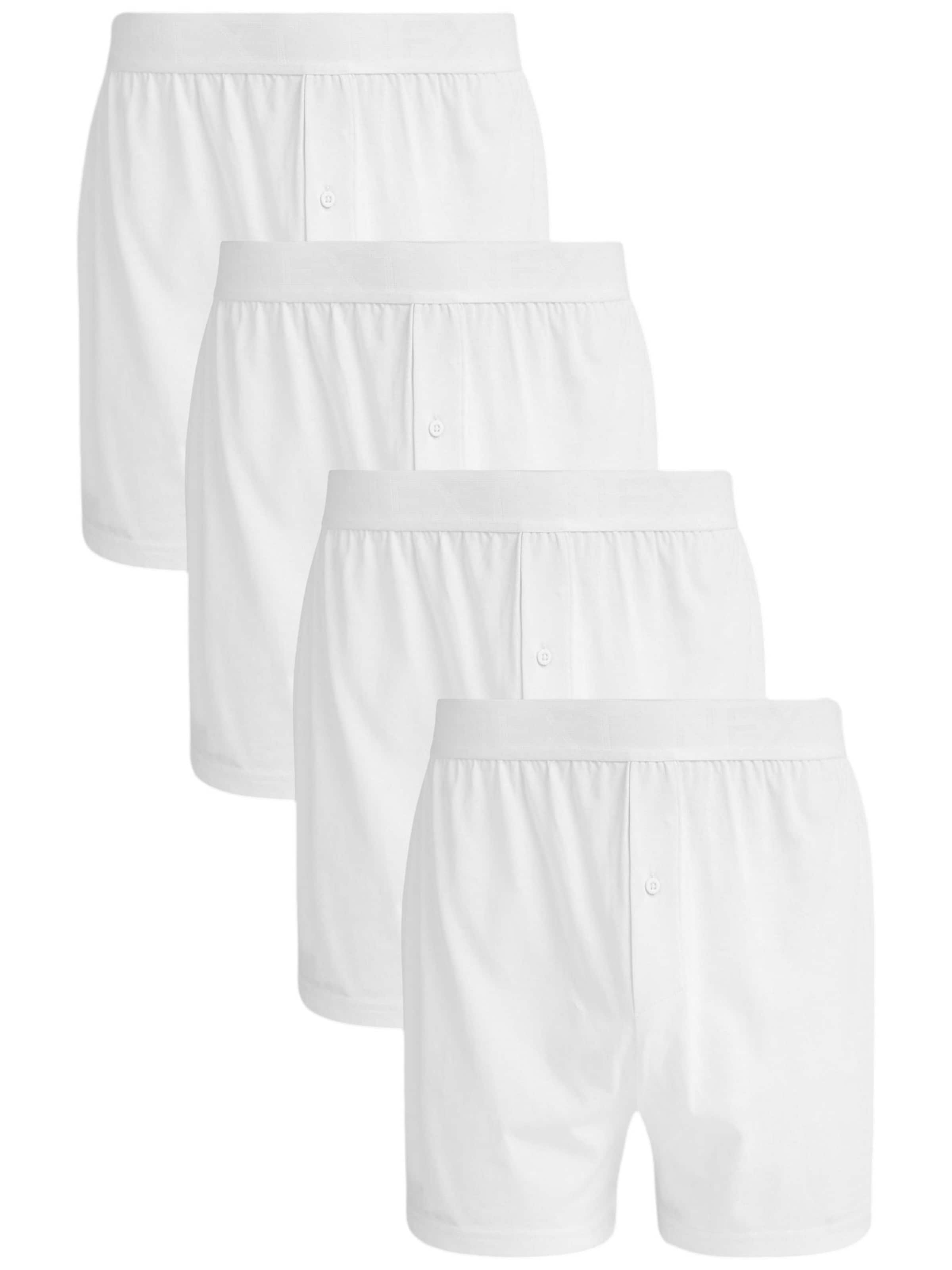 NextBokserice - bijela boja: prednji dio