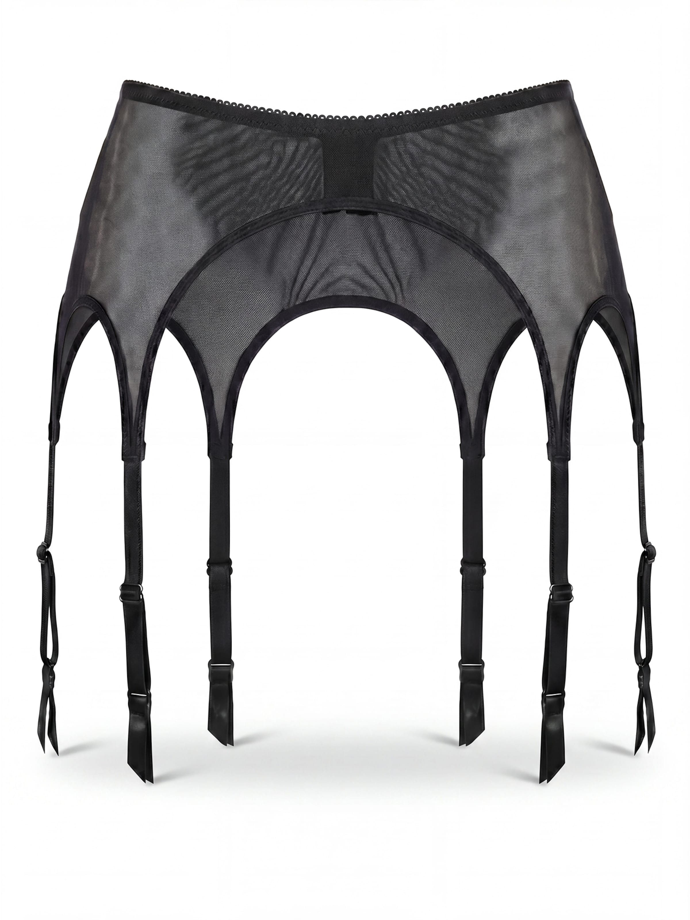 GLAMORY - Ligueros 'Garter Belt Strumpfgürtel' en negro