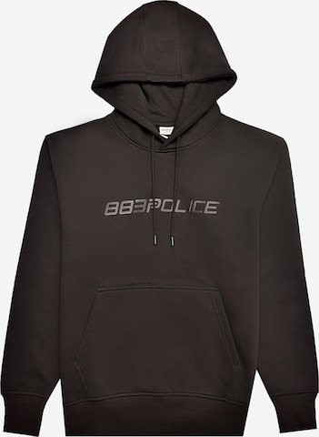 883Police Sweatshirt 'Delungra' in Black: front