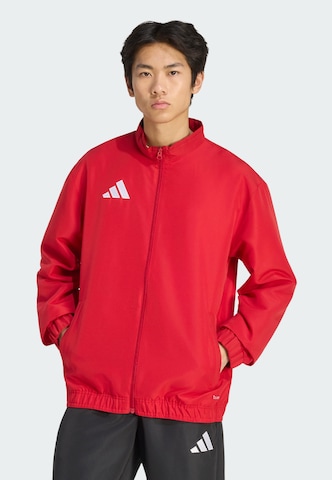ADIDAS PERFORMANCE - Casaco deportivo 'Entrada26' em vermelho: frente