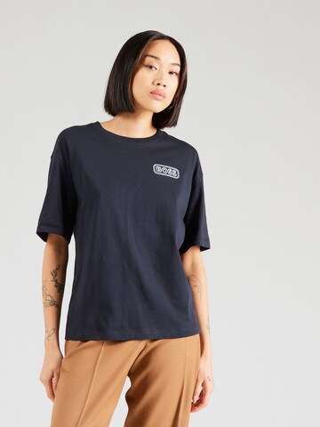 T-shirt 'Evi' BOSS en bleu : devant