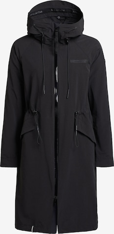 khujo Between-seasons coat 'Marnia2' in Black: front