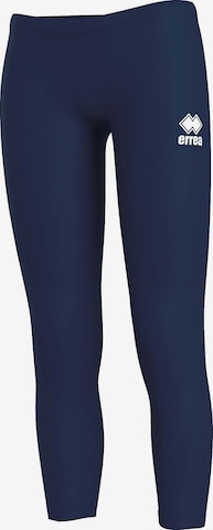 Skinny Pantalon de sport 'Dalma' Errea en bleu : devant
