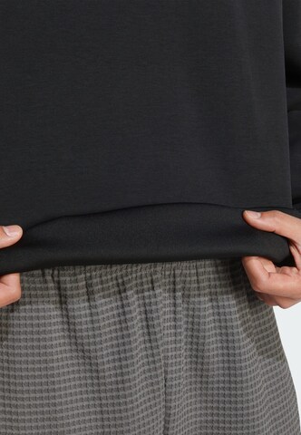 Felpa sportiva 'Soft Lux' di ADIDAS SPORTSWEAR in nero