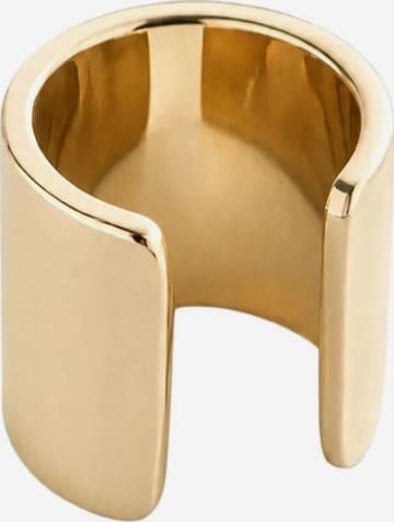 Boucles d'oreilles 'GLOSS' REYTEL en jaune : devant