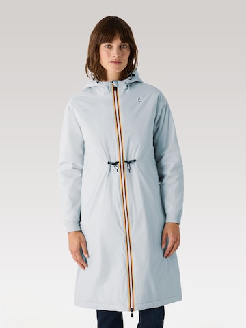 Manteau d’hiver 'Le Vrai 4.0 Delia' K-Way en bleu : devant