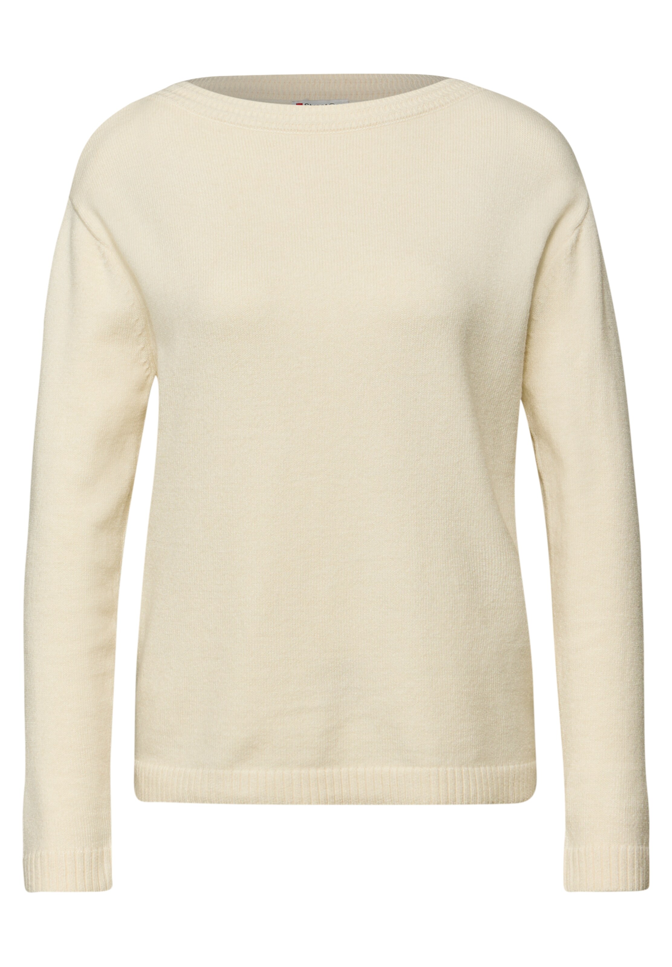 STREET ONE Pullover in Beige: Vorderseite