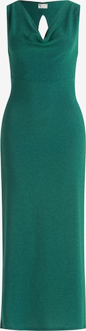 Robe de cocktail Vera Mont en vert : devant